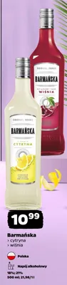 Napój alkoholowy Barmańska Cytryna promocja w Netto