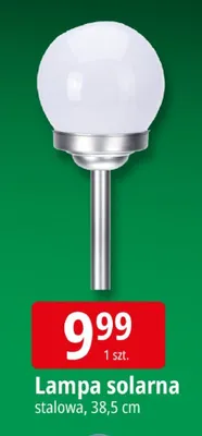 Lampa solarna promocja w Leclerc