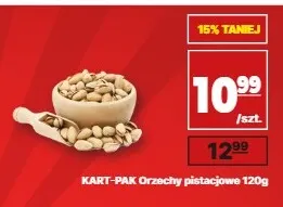 Orzechy pistacjowe Kart-Pak promocja w API Market