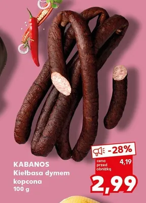 Kiełbasa dymem kopcona promocja w Kaufland