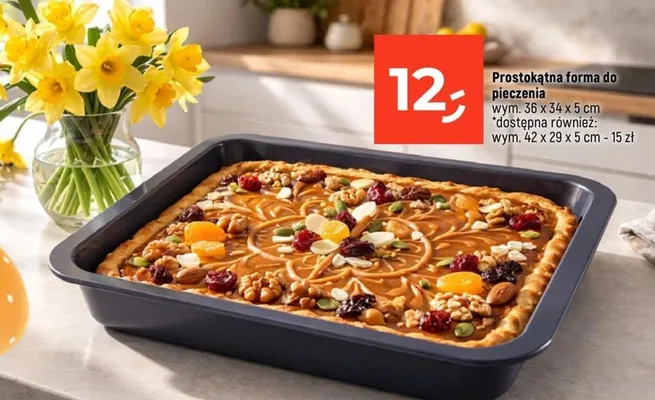 Prostokątna forma do pieczenia promocja w Dealz