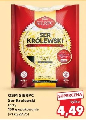 Ser Królewski tarty promocja w Kaufland
