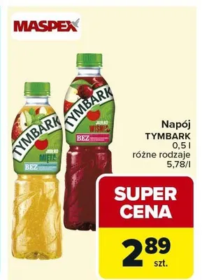 Napój różne rodzaje promocja w Carrefour