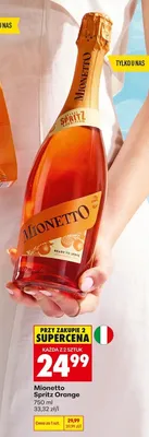 Aperitivo Mionetto Spritz Orange promocja w Biedronka