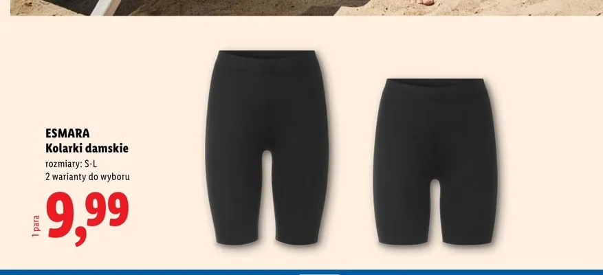 Kolarki damskie ESMARA promocja w Lidl