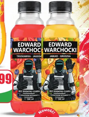 Napój niegazowany Edward Warchocki Jabłko - Gruszka promocja w Dino