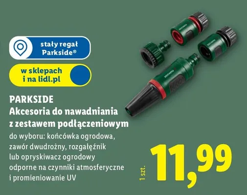 Akcesoria do nawadniania z zestawem podłączeniowym promocja w Lidl