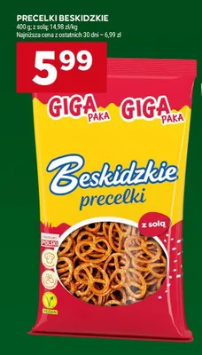 Precelki Beskidzkie z solą GIGA PAKA promocja w Stokrotka