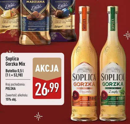 Likier Soplica Gorzka Mix promocja w Aldi