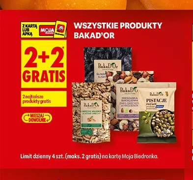 Mieszanka bakaliowa Bakad'Or promocja w Biedronka