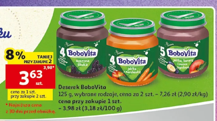 Deserek BoboVita promocja w Auchan