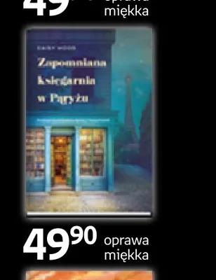 Książka Zapomniana księgarnia w Paryżu Daisy Wood oprawa miękka promocja w Empik