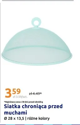 Siatka chroniąca przed muchami Ø 28x13,5 promocja w Action