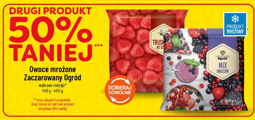 Truskawki mrożone Zaczarowany Ogród promocja w POLOmarket
