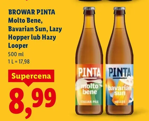 Piwo Lazy Hopper  promocja w Lidl
