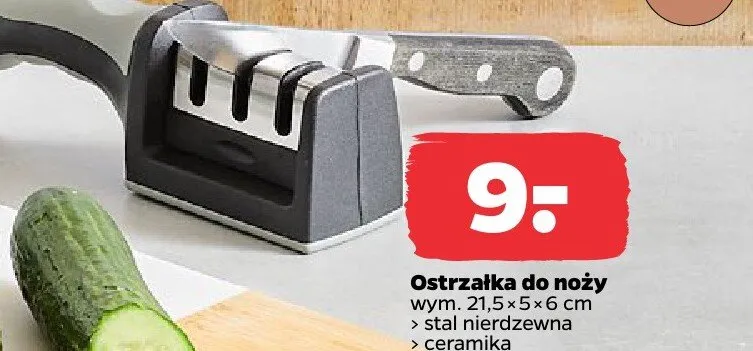 Ostrzałka do noży promocja w Netto