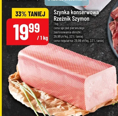 Szynka konserwowa Rzeźnik Szymon promocja w POLOmarket