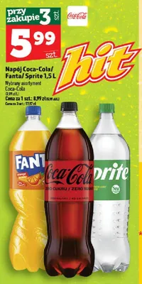 Napój Fanta promocja w TOPAZ