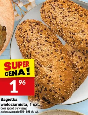 Bagietta wieloziarnista promocja w Twój Market
