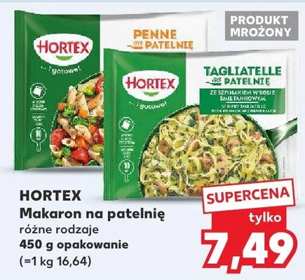 Makaron na patelnię Hortex promocja w Kaufland
