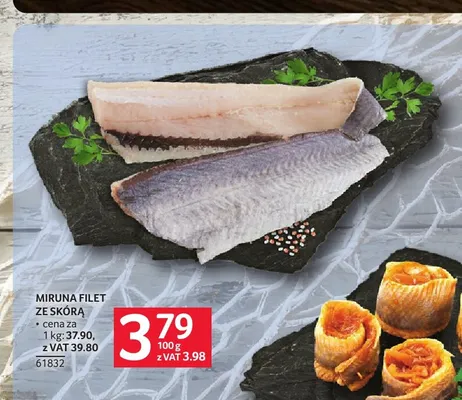 Miruna filet ze skórą promocja w Selgros