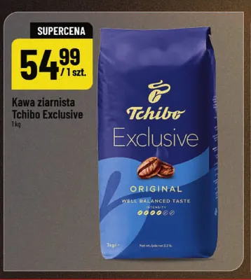 Kawa ziarnista Tchibo Exclusive Original promocja w POLOmarket