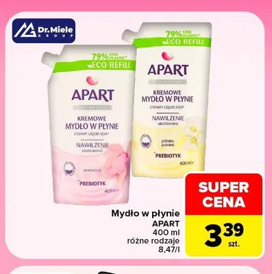 Mydło w płynie Apart jaśmin promocja w Carrefour Market