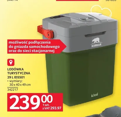 Lodówka turystyczna Icebear 29 l ID5501 promocja w Selgros