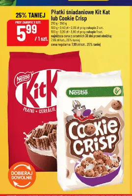 Płatki śniadaniowe Kit Kat Nestlé promocja w POLOmarket