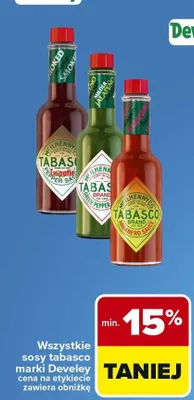 Sos Tabasco Green Pepper promocja w Carrefour