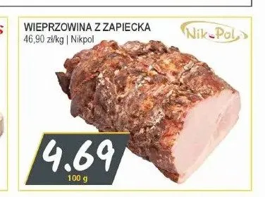 Wieprzowina z zapiecka Nik-Pol promocja w Słoneczko
