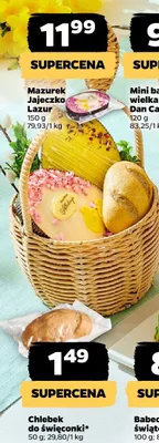 Mini baranek wielkanocny Dan Cake promocja w Netto