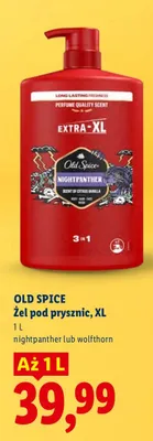 Zel pod prysznic Old spice wolfthorn promocja w Lidl