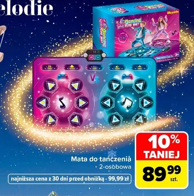Mata do tańczenia 2-osobowa promocja w Carrefour
