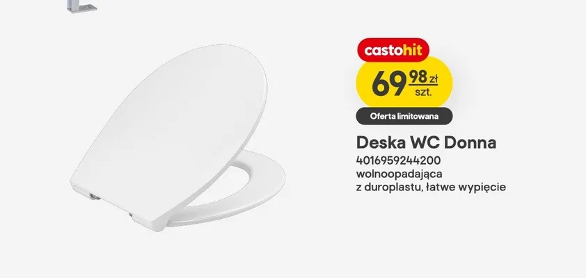 Deska WC Donna promocja w Castorama