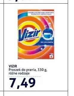 Proszek do prania Vizir promocja w Blue Stop