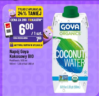 Napój kokosowy BIO promocja w POLOmarket