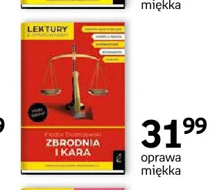 Książka Zbrodnia i kara Fiodor Dostojewski oprawa miękka promocja w Empik
