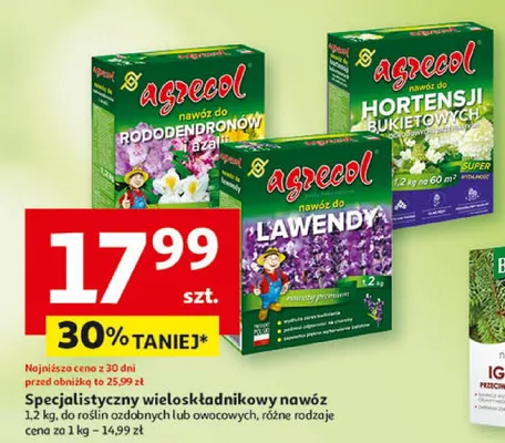 Nawóz specjalistyczny wieloskładnikowy promocja w Auchan