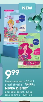 Pomadka do ust Nivea Disney promocja w Super-Pharm
