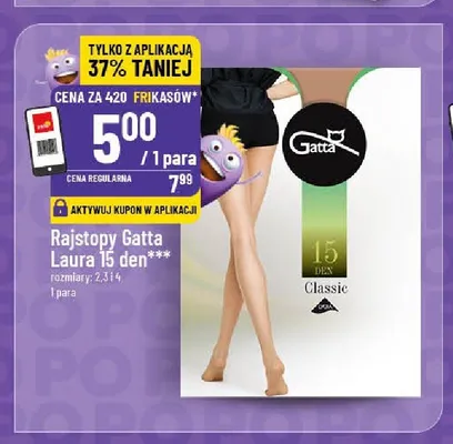 Rajstopy Gatta Laura 15 den promocja w POLOmarket