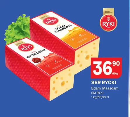 Ser Rycki Edam SM Ryki promocja w Chorten