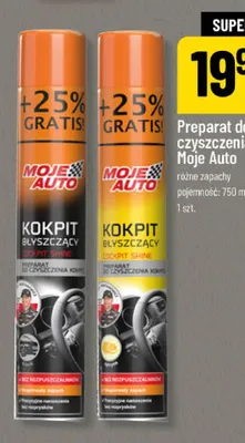 Preparat do czyszczenia kokpitu Moje Auto promocja w POLOmarket