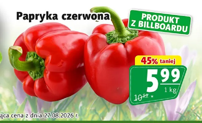 Papryka czerwona promocja w Prim Market