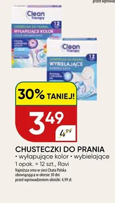 Chusteczki do prania wyłapujące kolor Ravi promocja w Chata Polska