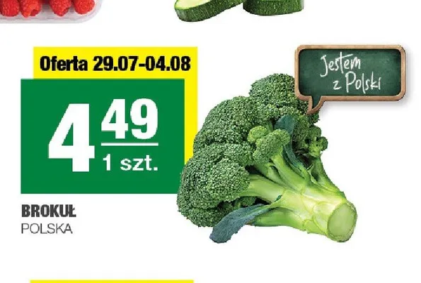 Brokuł polski promocja w SPAR