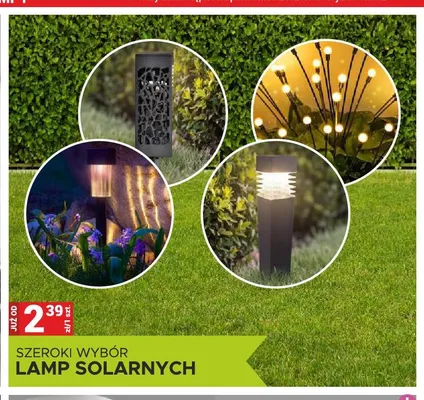 Lampa solarna promocja w Merkury Market