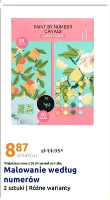 Malowanie według numerów Lemon & Orange 2-pak promocja w Action