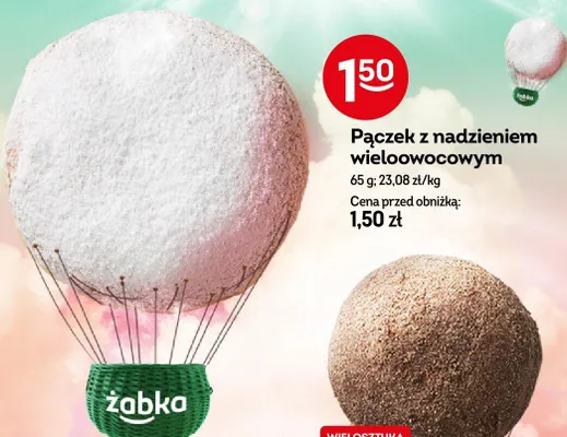 Pączek Mini Bites lub Mini pączek made with KITKAT promocja w Żabka
