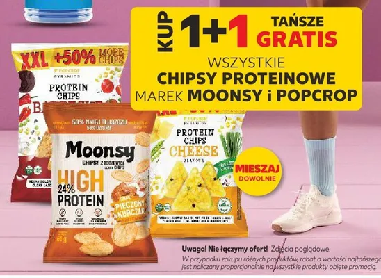 Chipsy proteinowe Moonsy promocja w Kaufland